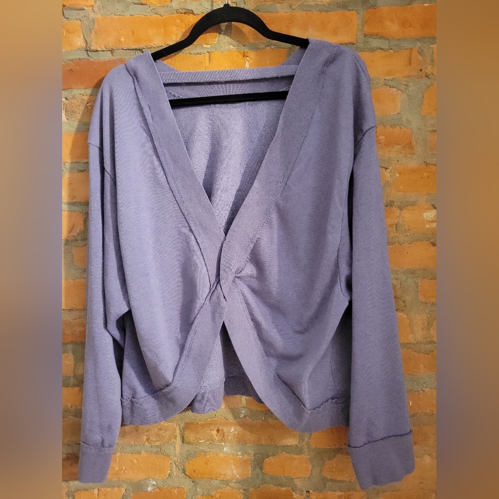 Anthropologie cropped sweatshirt